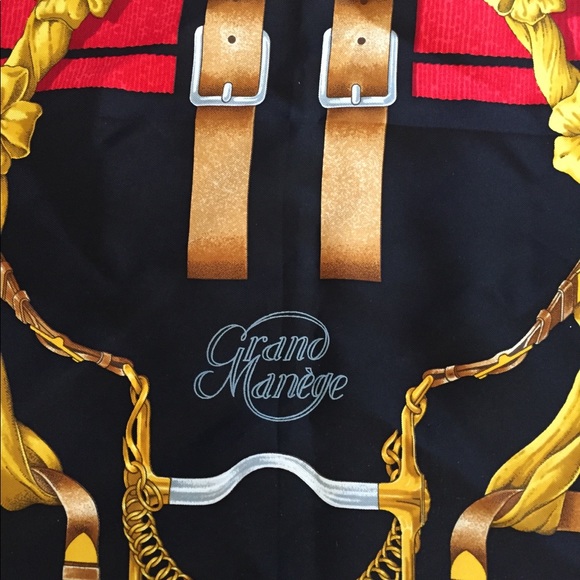 Hermès scarf Grand Manege H d’ORIGNY - Picture 3 of 8